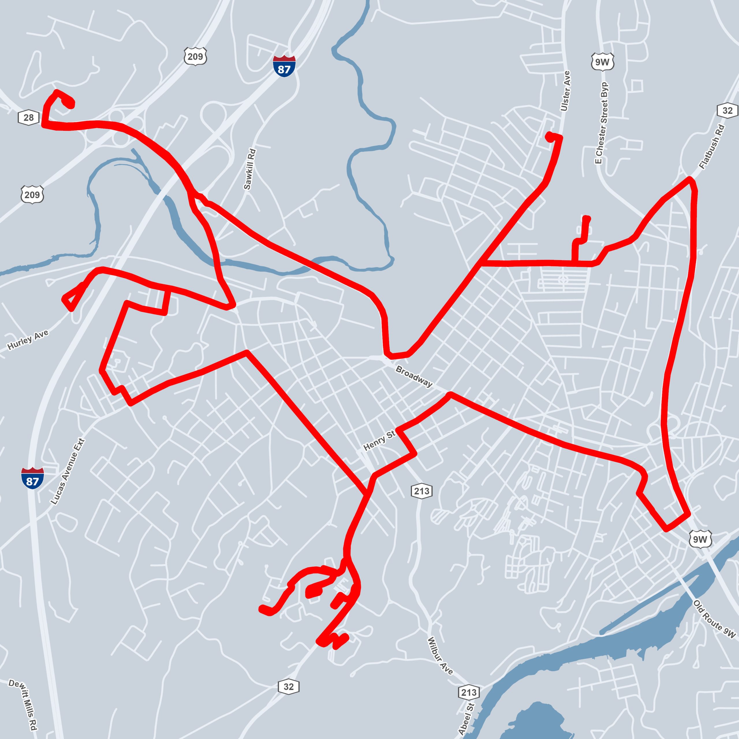 Yellow Route